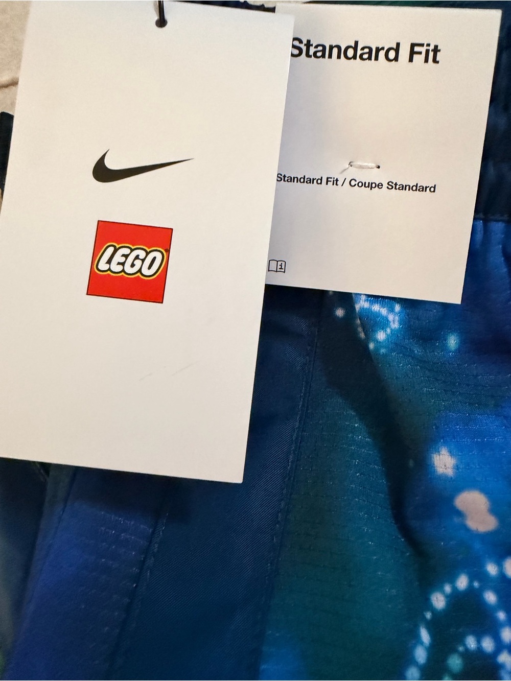 Nike x LEGO Blue Galaxy Athletic Pants